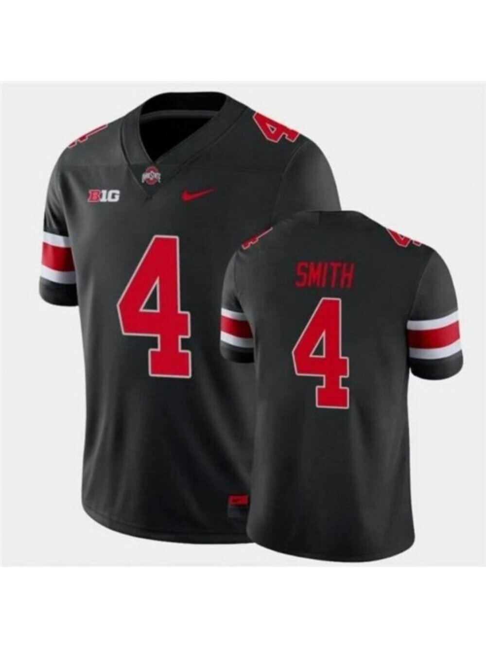 Mens Youths 4 Jeremiah Smith Black Vapor Stitched Jersey